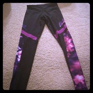 Champion Duodry Black Colorblock Yoga Leggings
